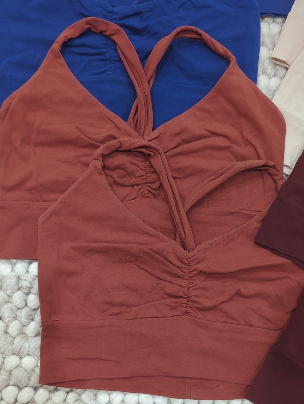 NINE Set Una Pluma Strappy Sports Bralette Yoga Bra Multiple Colors - Picture 8 of 10